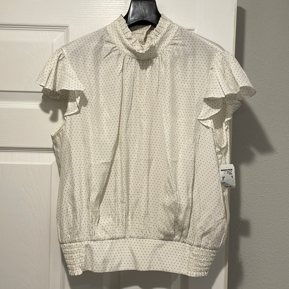 FRAME 100% silk blouse NWT.